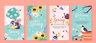 春季海报图片