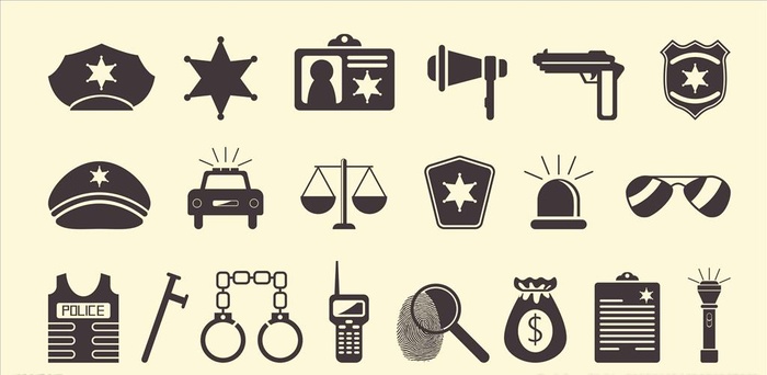 警察图标图片