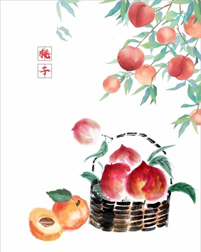 水墨画图片cdr矢量模版下载