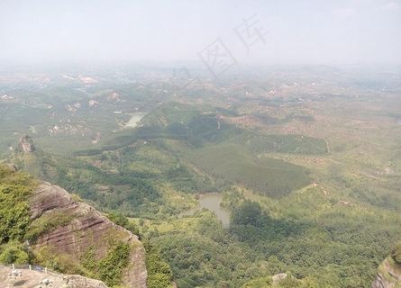 霍山船头石俯瞰图片 霍山船头石俯瞰图片