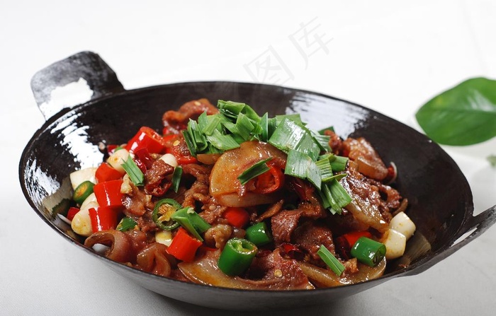 干锅牛肉           图片