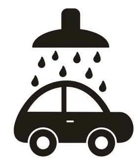 矢量洗车图标图片