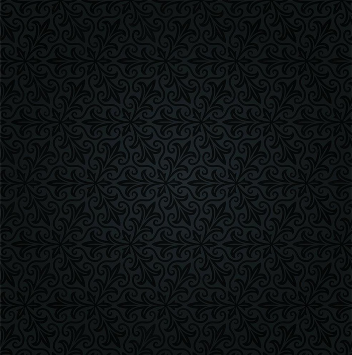 黑色欧式花纹背景矢量素材图片cdr矢量模版下载