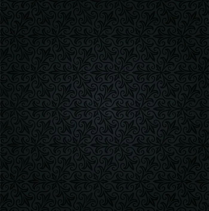 黑色欧式花纹背景矢量素材图片cdr矢量模版下载