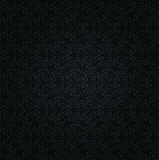 黑色欧式花纹背景矢量素材图片