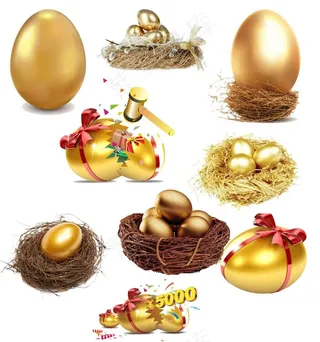 砸金蛋图片