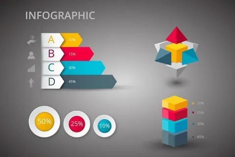 信息图表 流程图 ppt 结构图片