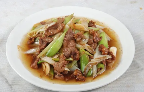 葱爆羊肉图片 葱爆羊肉图片