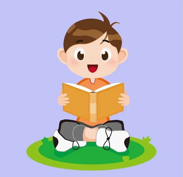 卡通男孩图片ai矢量模版下载