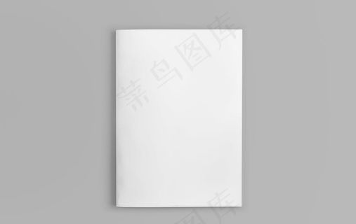 竖版书本封面效果图样机图片