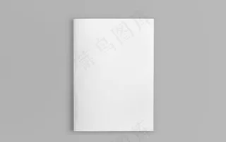 竖版书本封面效果图样机图片