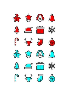 圣诞图标图片