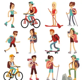 运动与休闲矢量图片