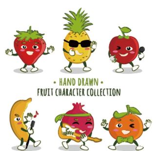 卡通水果派对图片