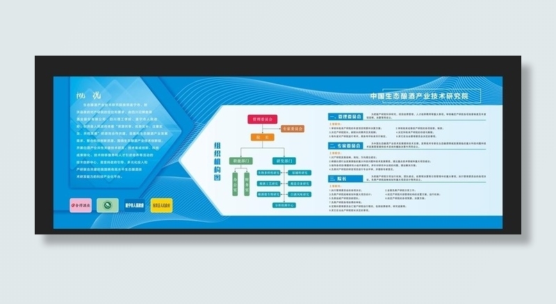 企业文化展板图片cdr矢量模版下载