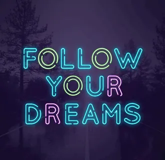 霓虹字特效图片