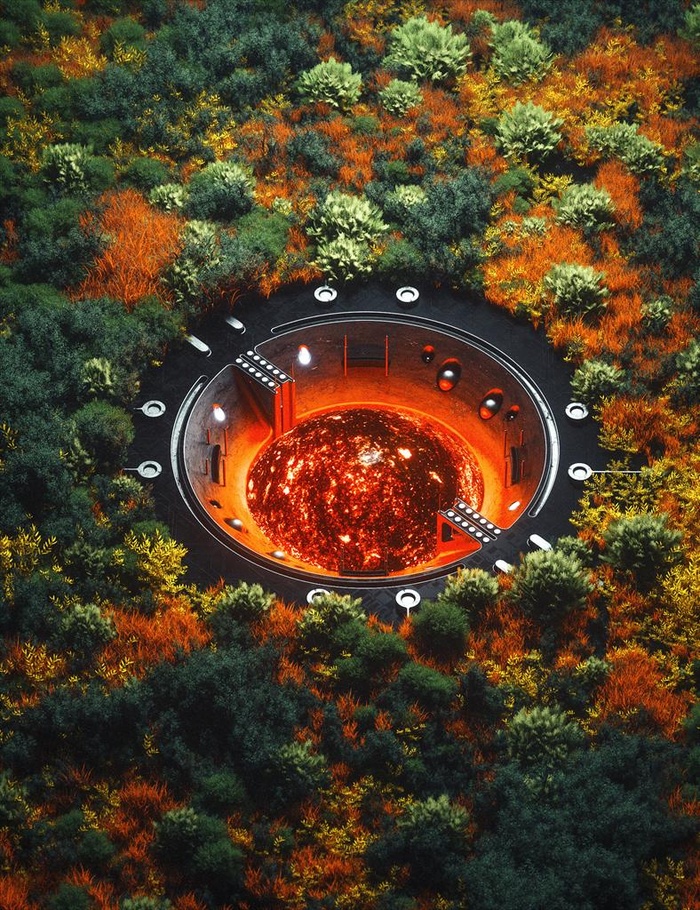 C4D场景渲染图片