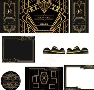 盖茨比婚礼设计图片