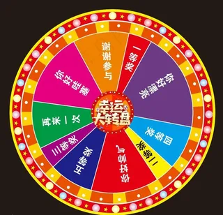 幸运大转盘图片