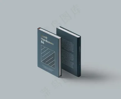 立体画册精装书籍样机图片