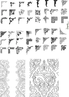 花边 花边素材 花边图案 图片