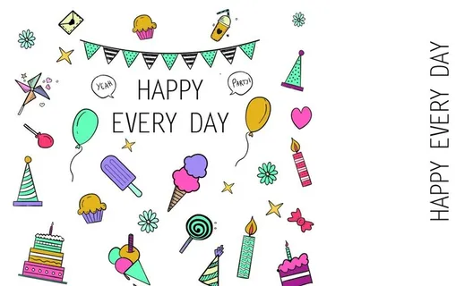 可爱卡通生日手提袋图片