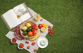 户外野餐美食图片