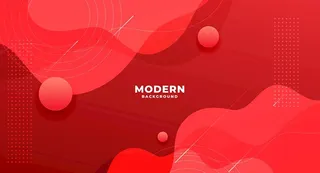 几何线条红色背景矢量图片