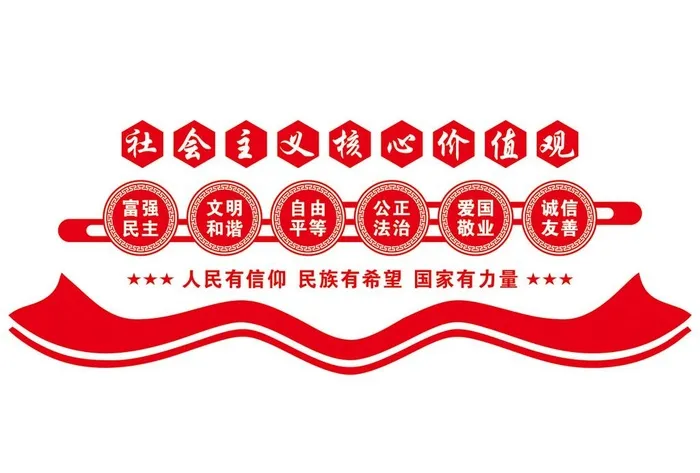 *核心价值观图片cdr矢量模版下载