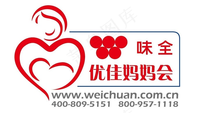 味全优佳妈妈会图片ai矢量模版下载