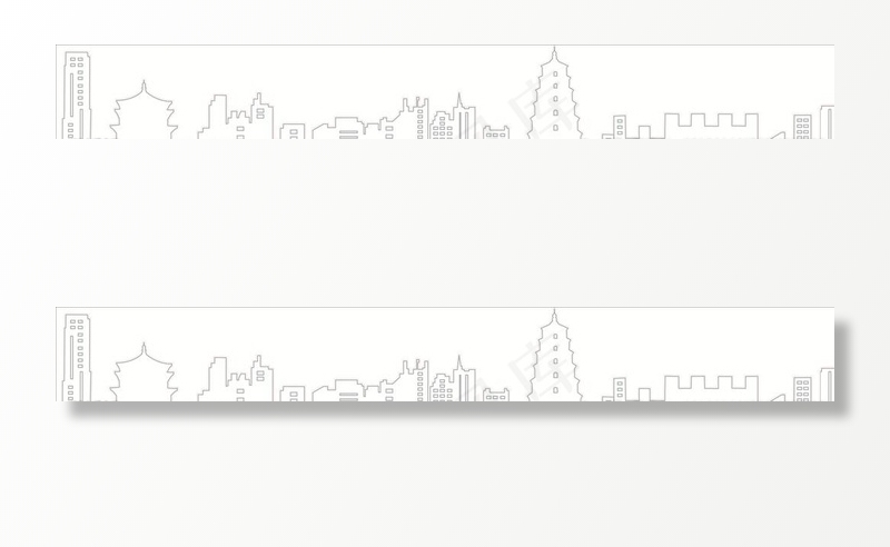 西安市纵轴线条图图片