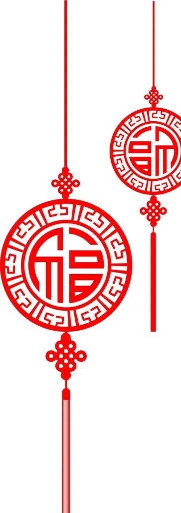 中国结图片cdr矢量模版下载