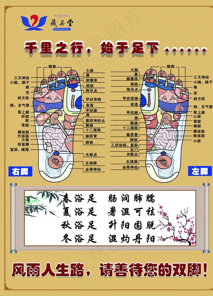藏奥堂海报图片psd模版下载