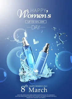 化妆品海报图片