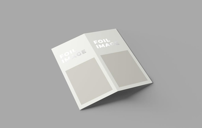折页样机图片