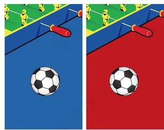 桌上足球海报图片