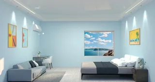 海景房卧室效果图图片