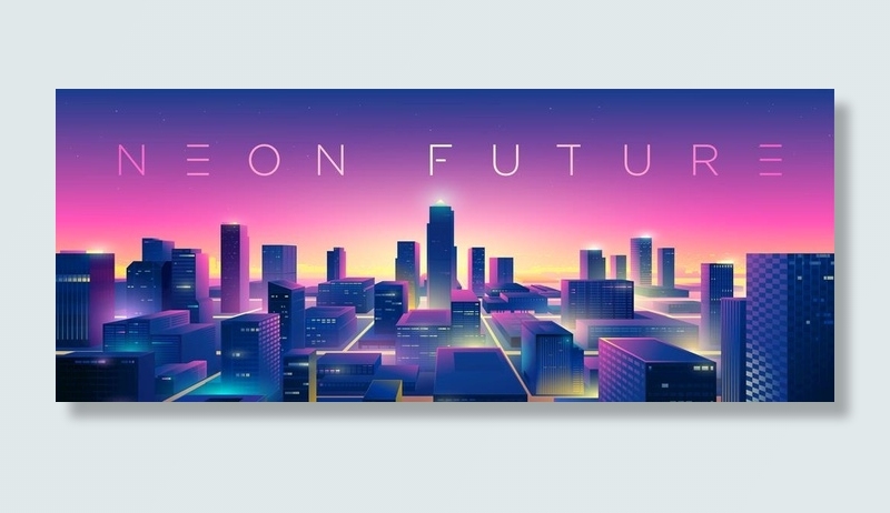 科幻未来城市图片