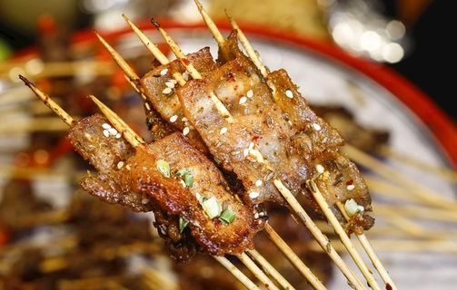 烤五花肉图片