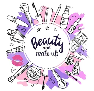 美妆背景图片