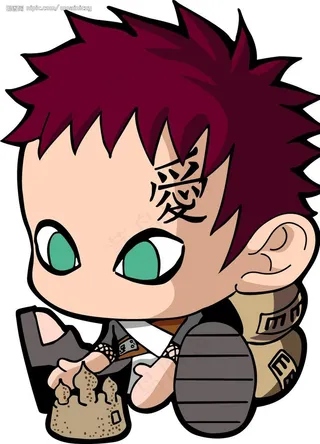 我爱罗矢量图片