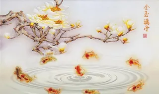 金玉满堂电视背景墙图片