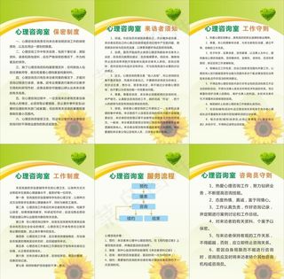 心理健康咨询管理制度图片