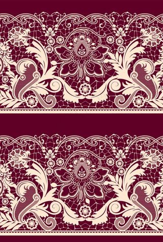 蕾丝花纹花边设计图片