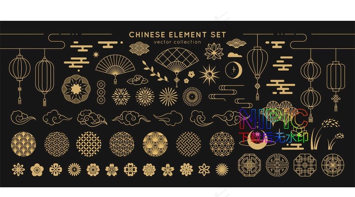 祥云图片eps,ai矢量模版下载