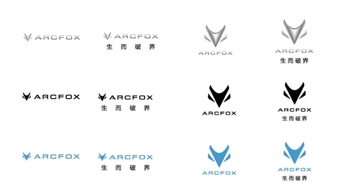 极狐 ARCFOX logo图片ai矢量模版下载