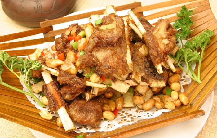 香酥羊排图片