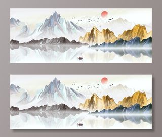 国风水墨画图片