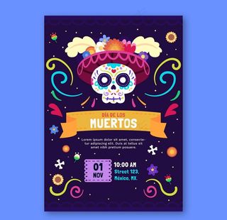 万圣节海报图片