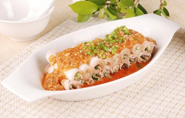 蒜泥白肉图片